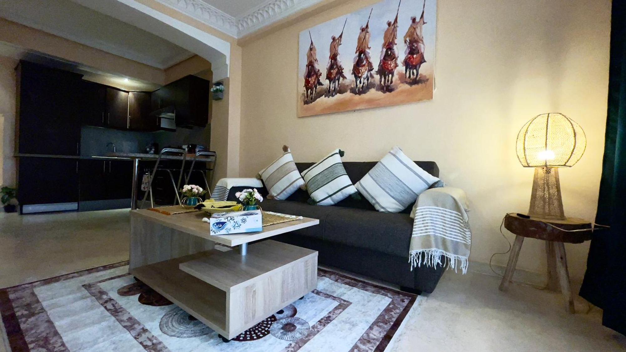 Apartamento Perle En Plein Gueliz Marrakesh Exterior foto