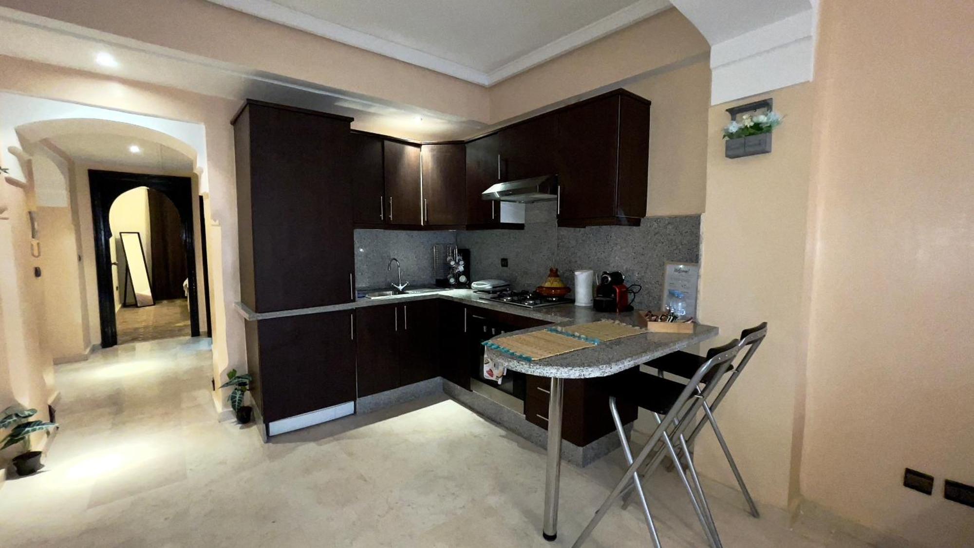 Apartamento Perle En Plein Gueliz Marrakesh Exterior foto